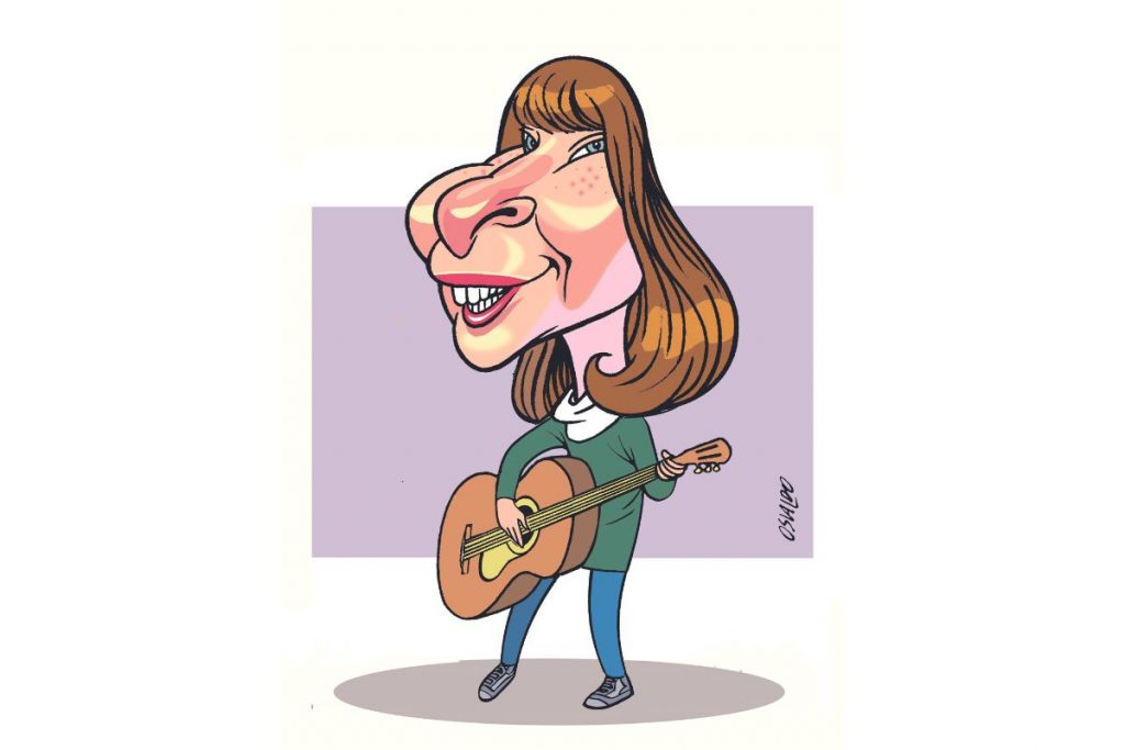 caricaturas de rita lee