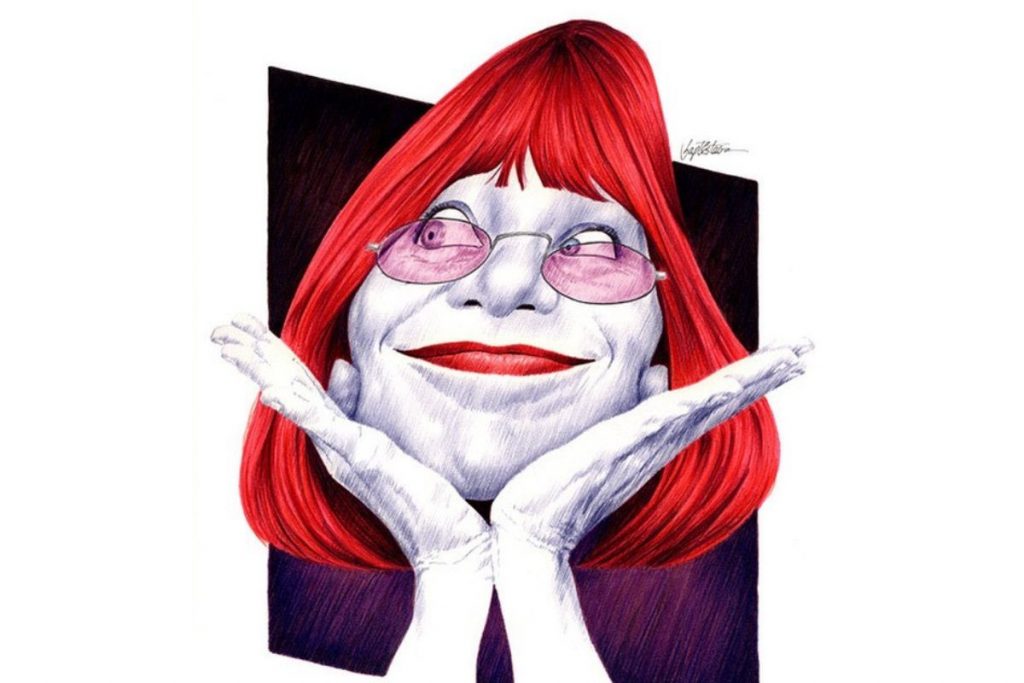 caricaturas de rita lee