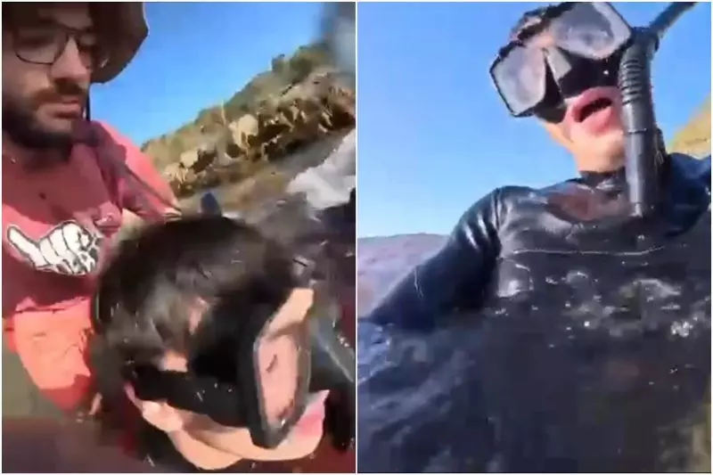Matteo Mariotti, de 20 anos, perdeu a perna após o ataque brutal do tubarão; durante o momento aterrorizante, ele decidiu gravar um vídeo para se despedir da família 