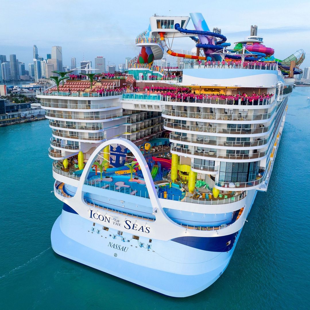 Maior cruzeiro do mundo se chama Icon of the Seas