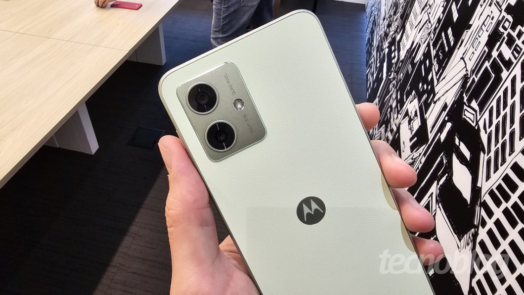 Câmera do Moto G54 é de 50 megapixels