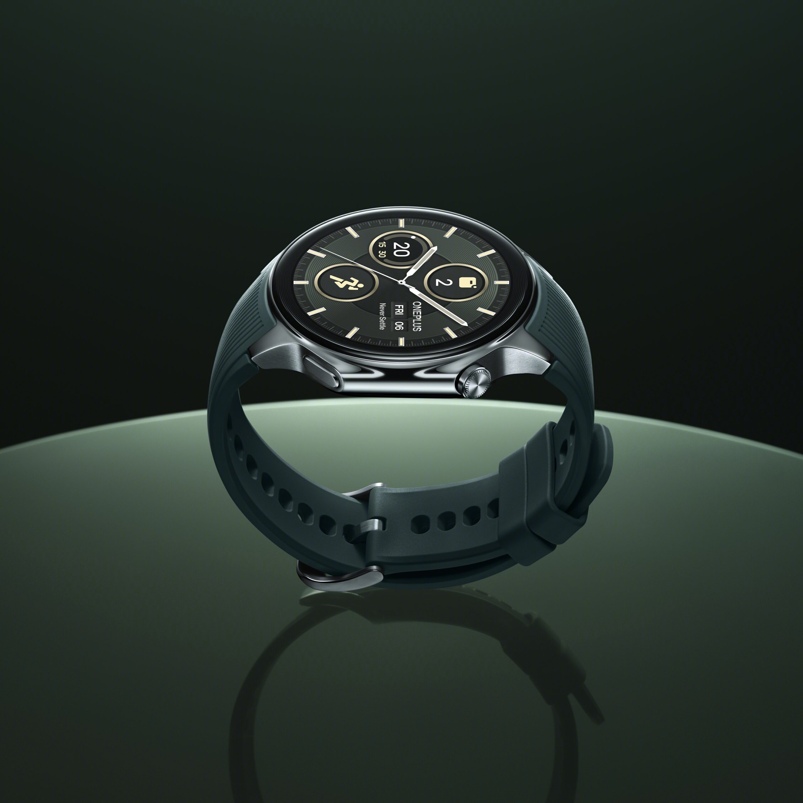 OnePlus Watch 2 com Wear OS e design elegante