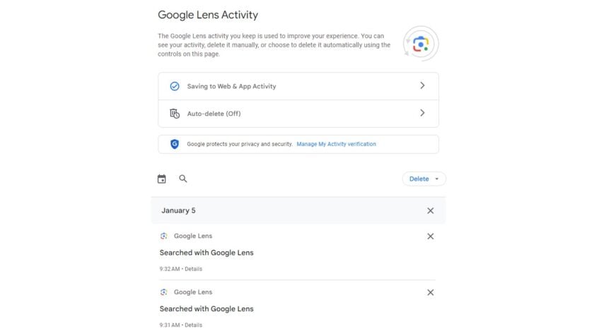 Seu histórico do Google Lens agora está ao seu alcance 7